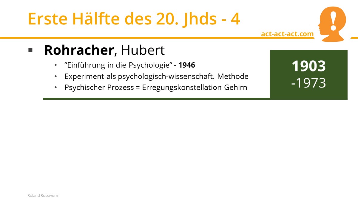 Erste Hälfte des 20. Jhds - 4