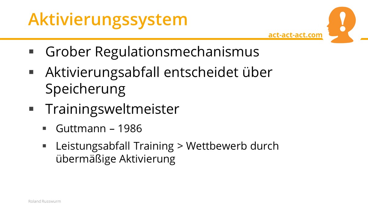 Aktivierungssystem