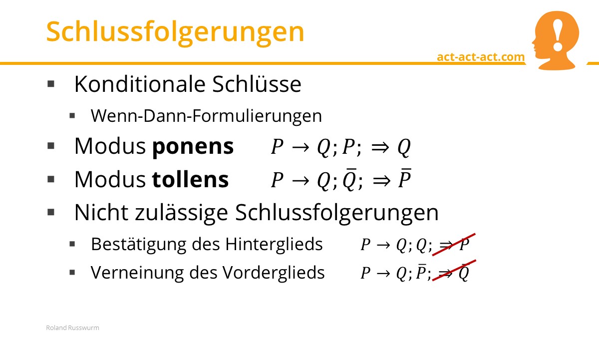 Schlussfolgerungen