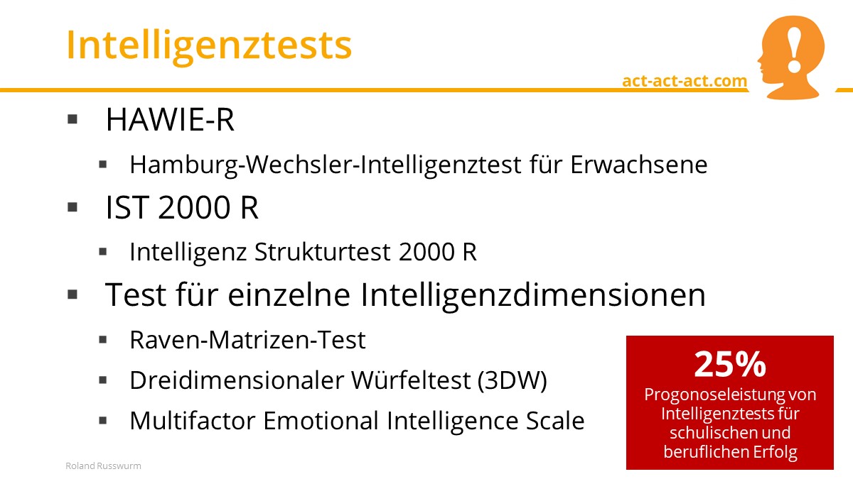 Intelligenztests