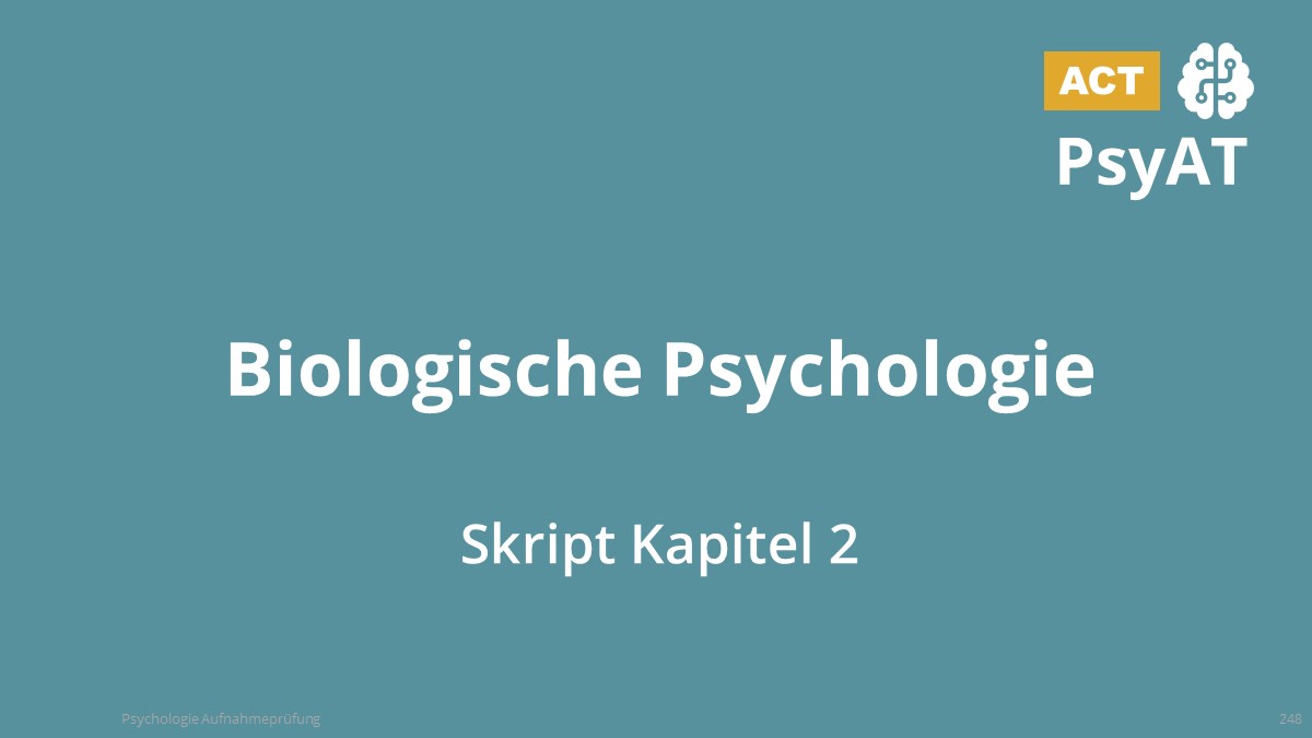 Biologische Psychologie