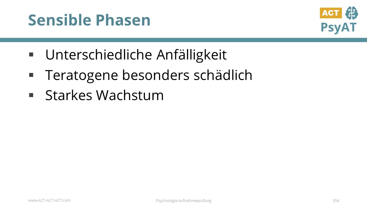 Sensible Phasen