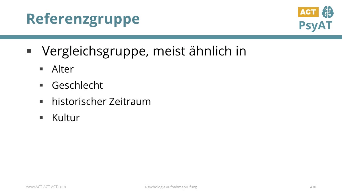 Referenzgruppe