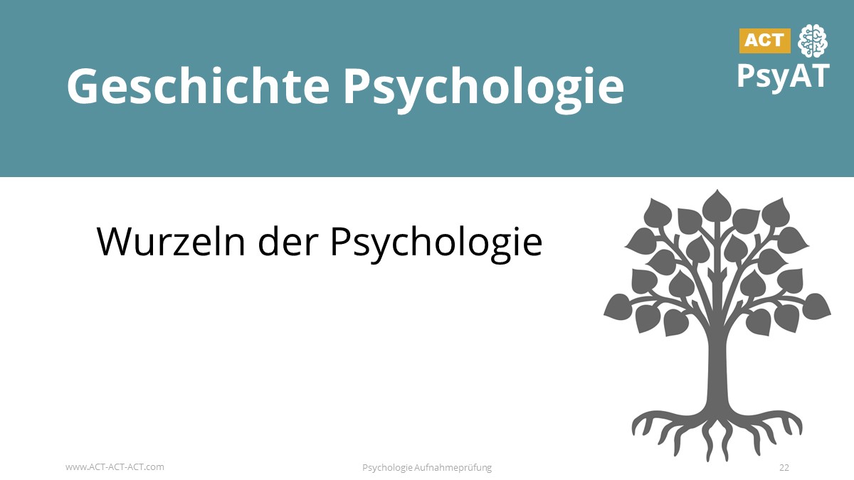 Geschichte Psychologie