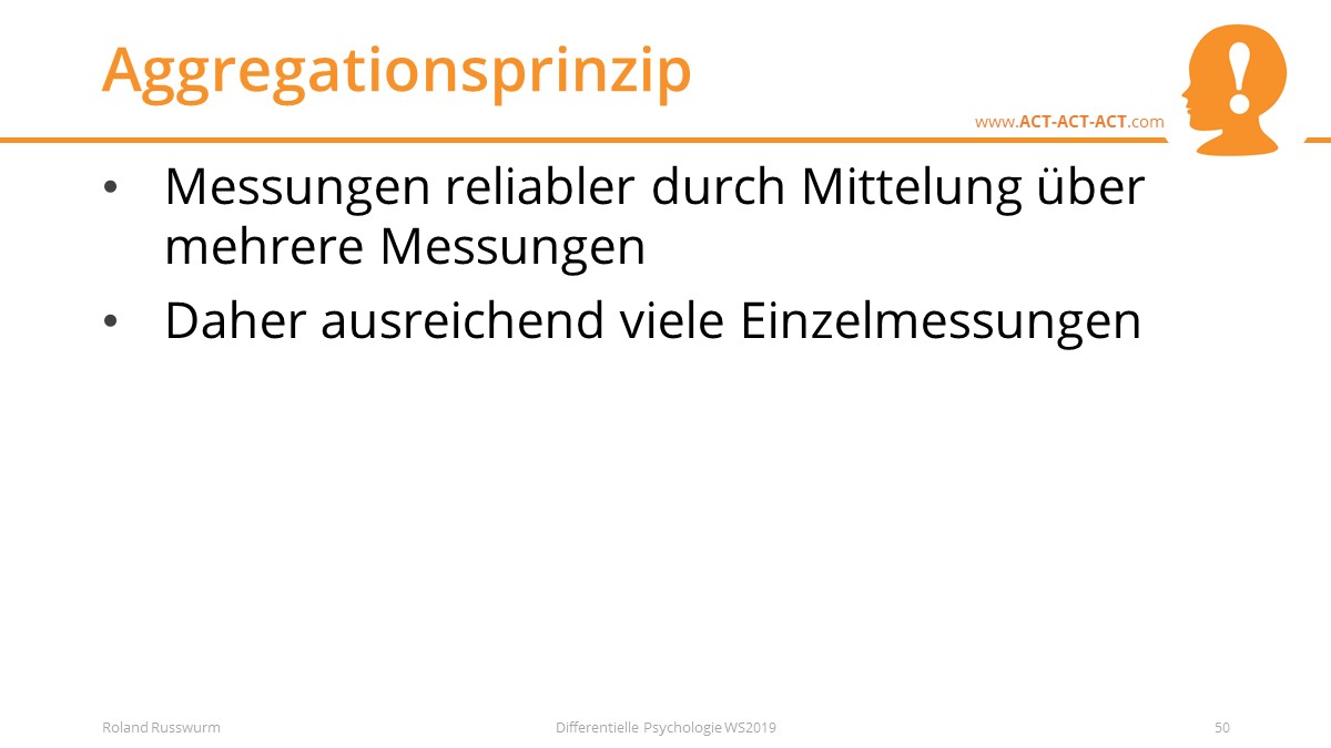Aggregationsprinzip
