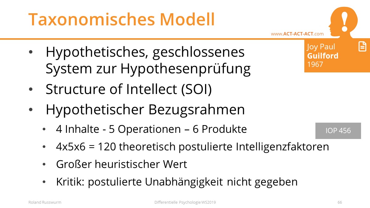 Taxonomisches Modell