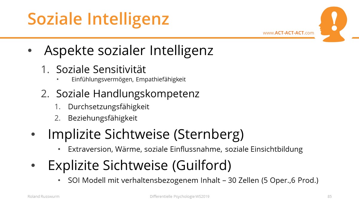 Soziale Intelligenz