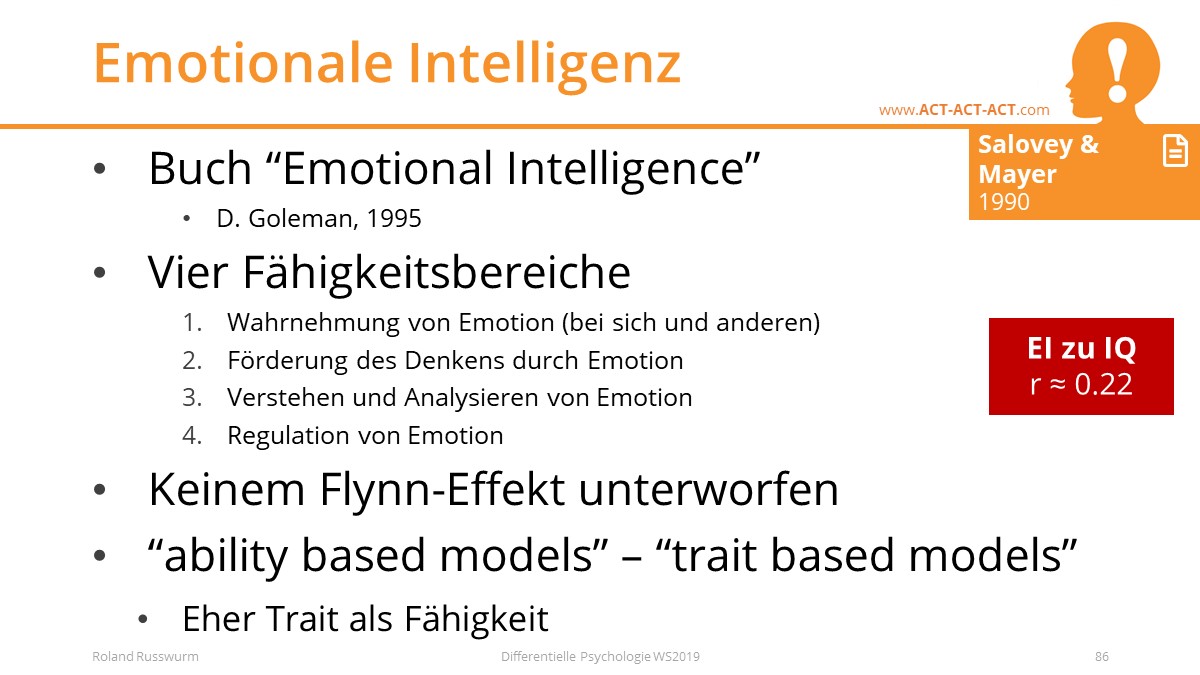 Emotionale Intelligenz